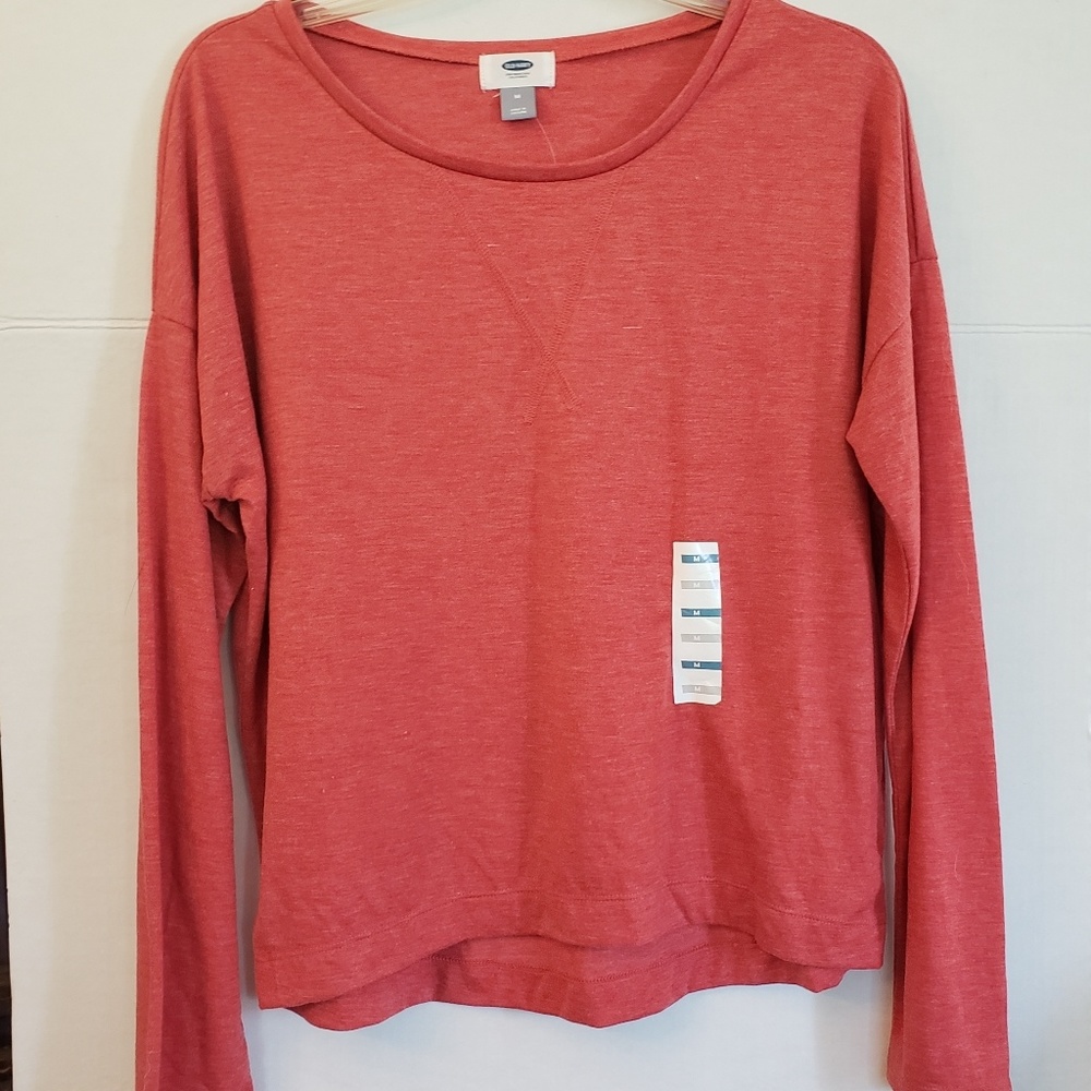 Old Navy women's long sleeve casual red medium